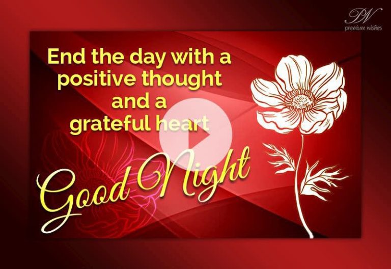 Beautiful Good Night Wishes Video – Sweet Dreams & Peaceful Sleep
