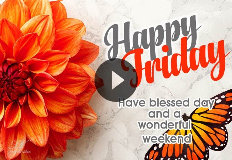 Happy Friday 🌸 Beautiful Blessings, Positive Vibes & A Wonderful Weekend