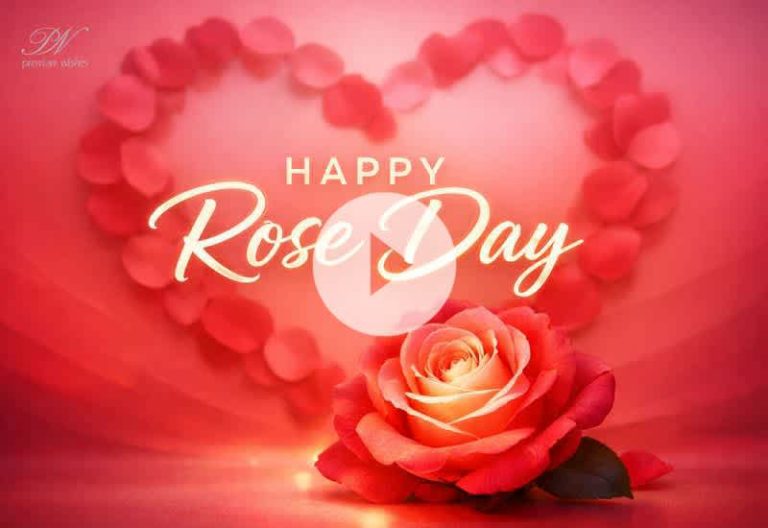 Happy Rose Day Wishes Video – A Beautiful Romantic Greeting to Share