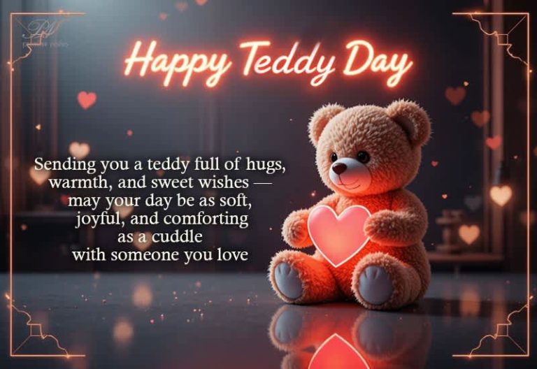 Happy Teddy Day Wishes – Sending Hugs, Warmth, and Sweet Smiles Happy Teddy Day Wishes – Sending Hugs, Warmth, and Sweet Smiles
