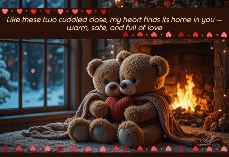 Romantic Love Wishes – My Heart Finds Its Home in You