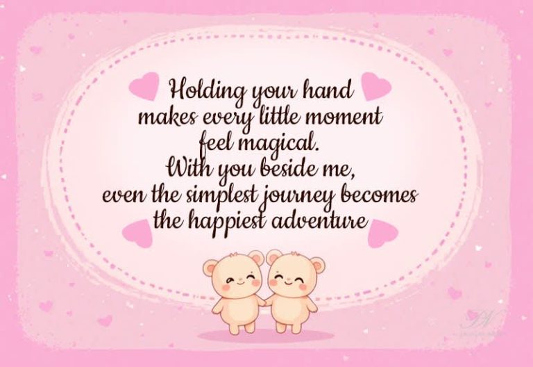 Romantic Love Greeting Card – Sweet Message for Someone Special