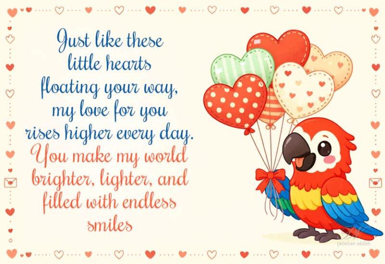 Just Like These Hearts – A Sweet Love Message for Someone Special