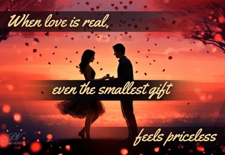 When Love Is Real, Even the Smallest Gift Feels Priceless When Love Is Real, Even the Smallest Gift Feels Priceless