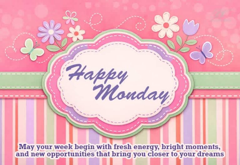 Happy Monday Wishes – Begin Your Week with Fresh Energy