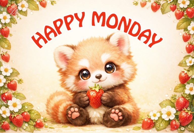 Happy Monday Wishes – A Sweet Start to the Week Happy Monday Wishes – A Sweet Start to the Week