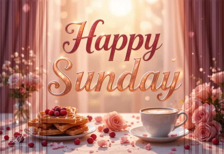 Happy Sunday Wishes – Peaceful & Beautiful Sunday Morning Greetings