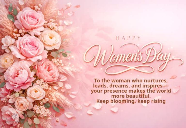 Happy Women’s Day 2026 – Keep Blooming, Keep Rising