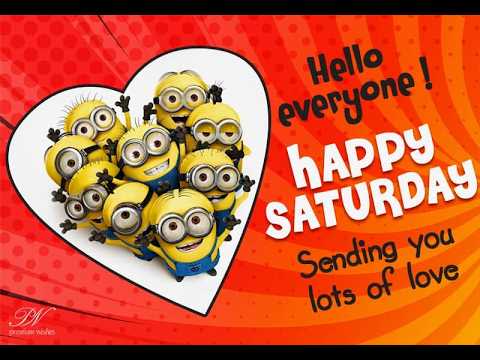 Happy Saturday Greetings Video – Cute Weekend Wishes to Share