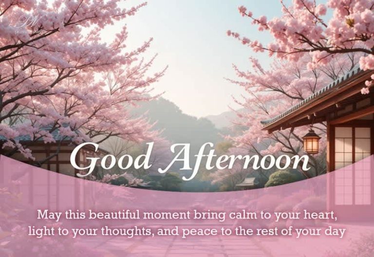 Good Afternoon Wishes