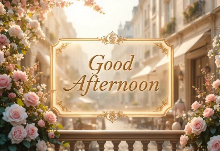 Good Afternoon Wishes
