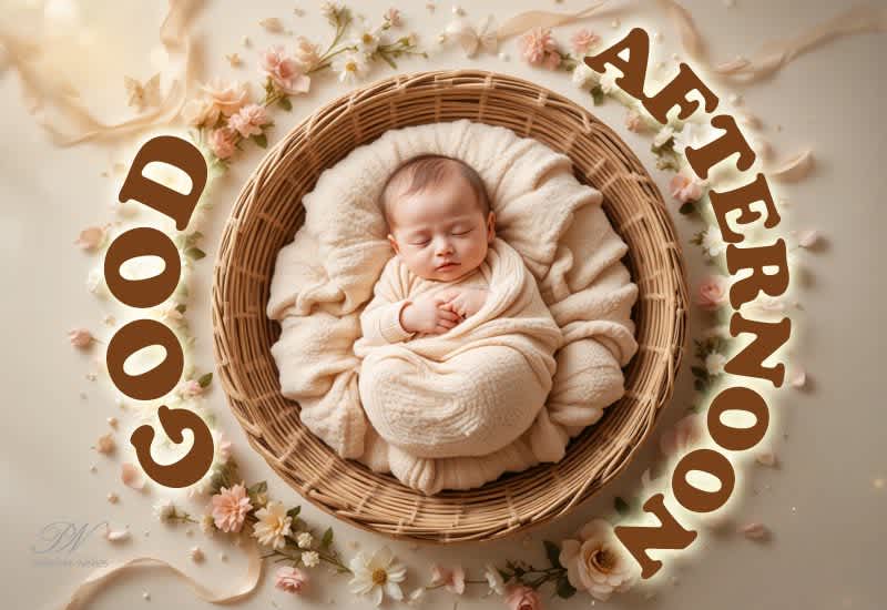 Good Afternoon – Sweet and Peaceful Moments Greeting