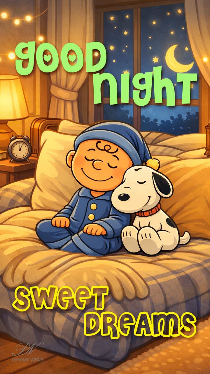 Good Night Sweet Dreams – Cozy Night Greeting