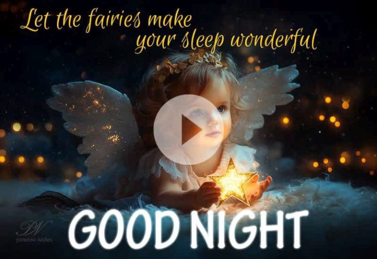 Good Night Wishes for Sweet Dreams | Angel Blessings & Bedtime Greetings