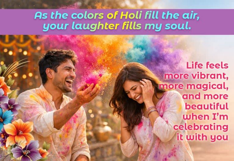 Romantic Happy Holi Wishes for Couples – Colorful Love Festival Greeting Romantic Happy Holi Wishes for Couples – Colorful Love Festival Greeting