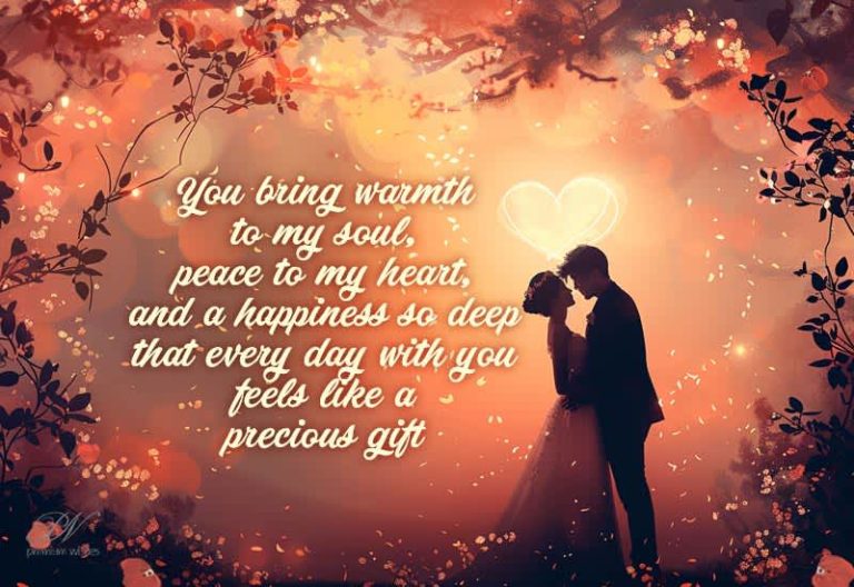 You Bring Warmth to My Soul with Love, Peace and Happiness You Bring Warmth to My Soul with Love, Peace and Happiness
