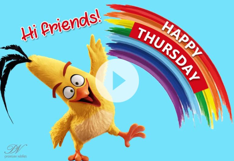 Happy Thursday Greetings Video – Cute Thursday Wishes to Brighten Your Day