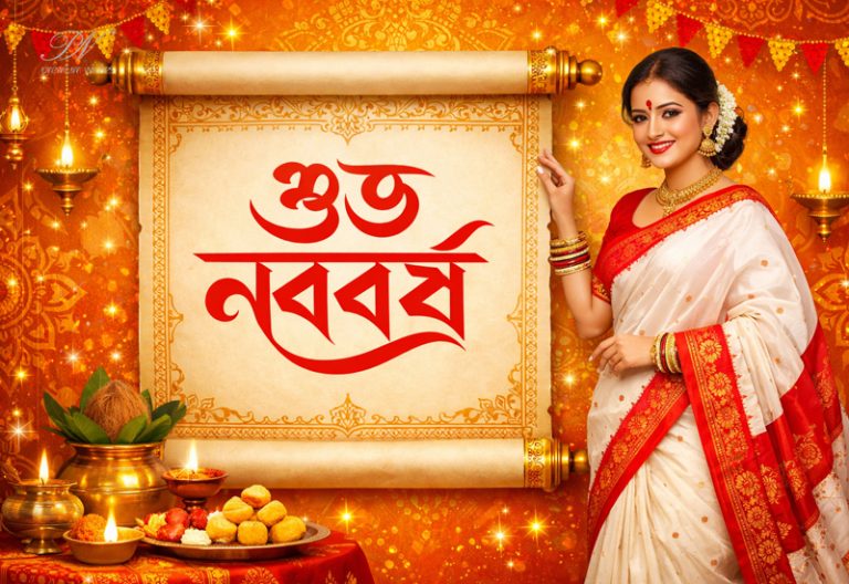 Subho Noboborsho Wishes with a Traditional Bengali New Year Greeting Subho Noboborsho Wishes with a Traditional Bengali New Year Greeting
