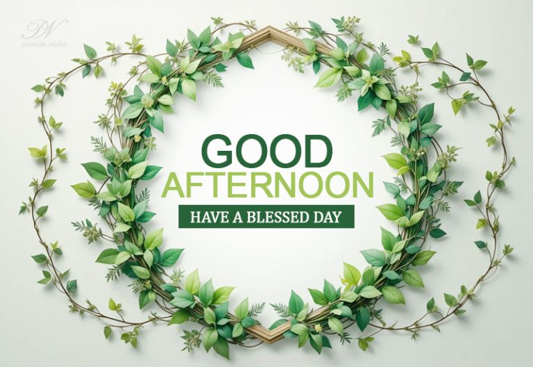 Good Afternoon Wishes