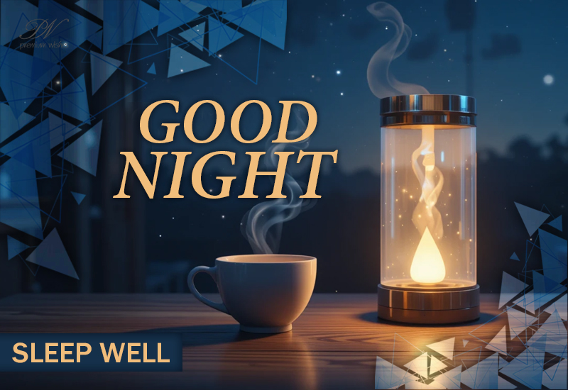Good Night Wishes with a Cozy Lantern and Sleep Well Message Good Night Wishes with a Cozy Lantern and Sleep Well Message