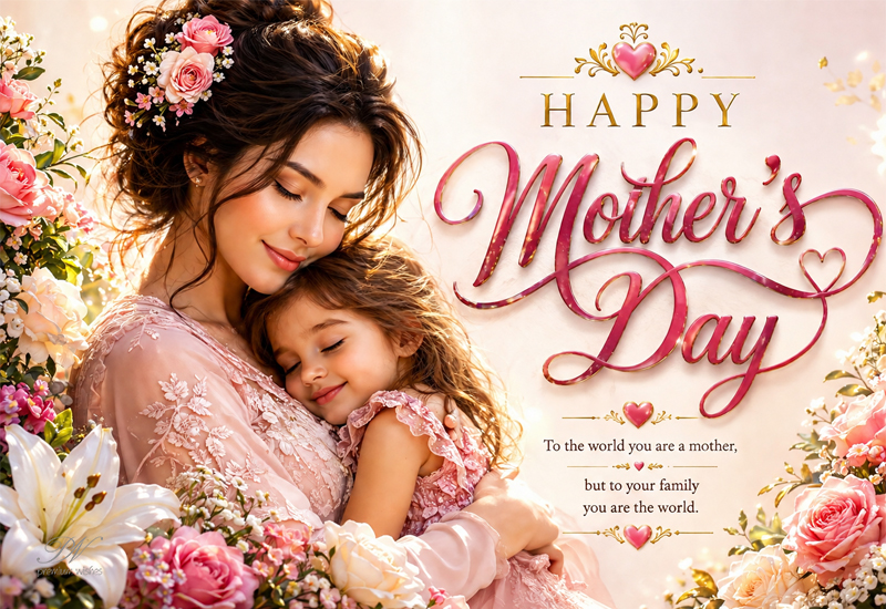 Happy Mother’s Day – Mother and Child Love Wishes