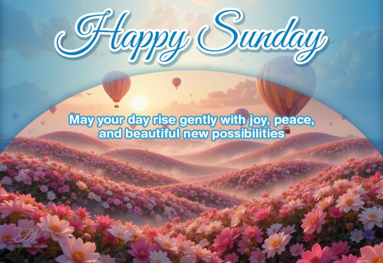 Happy Sunday Wishes Filled with Gentle Joy, Peace, and New Possibilities Happy Sunday Wishes Filled with Gentle Joy, Peace, and New Possibilities