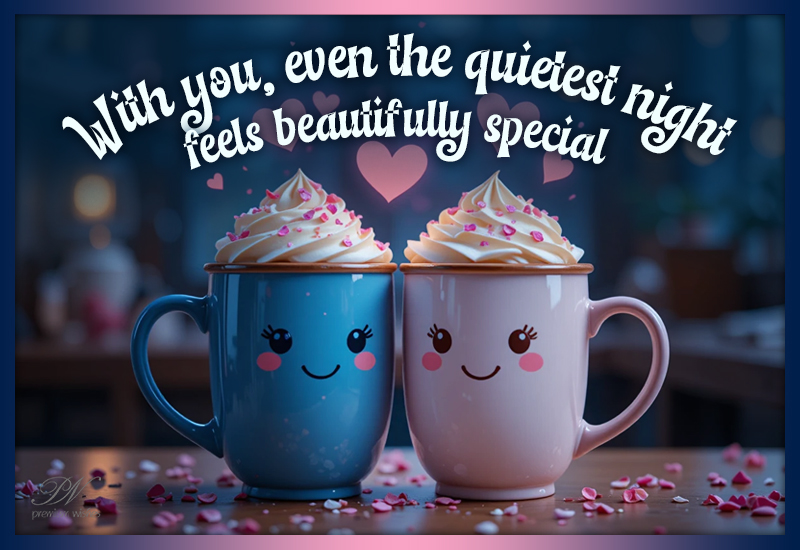 With You Even the Quietest Night Feels Beautifully Special