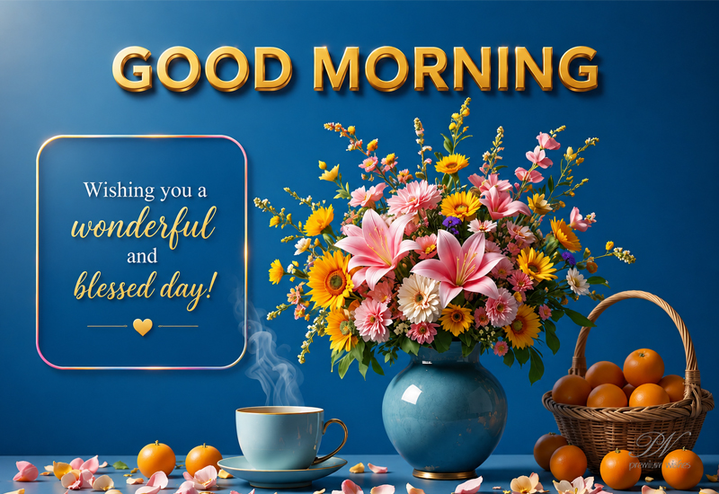 Good Morning – Wishing You A Wonderful & Blessed Day