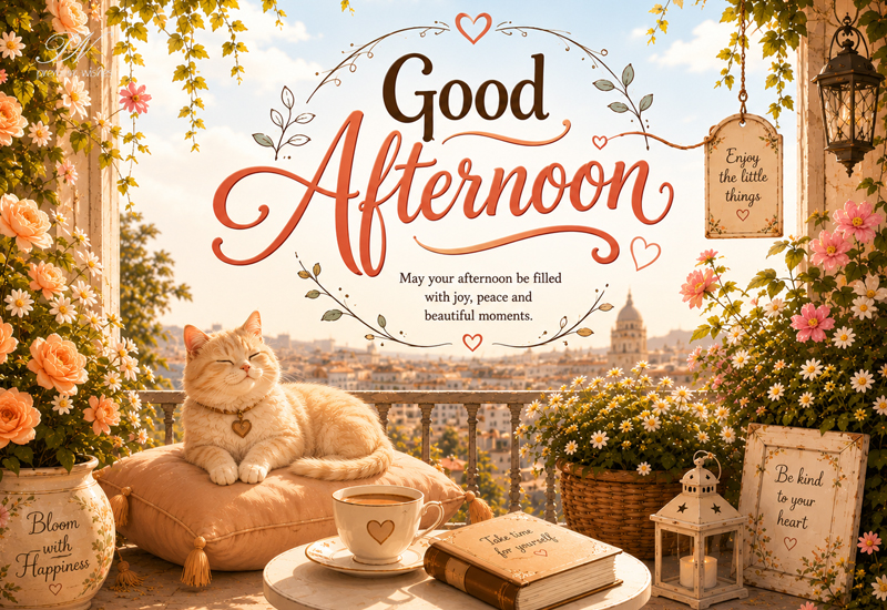 Good Afternoon – Joy, Peace & Beautiful Moments
