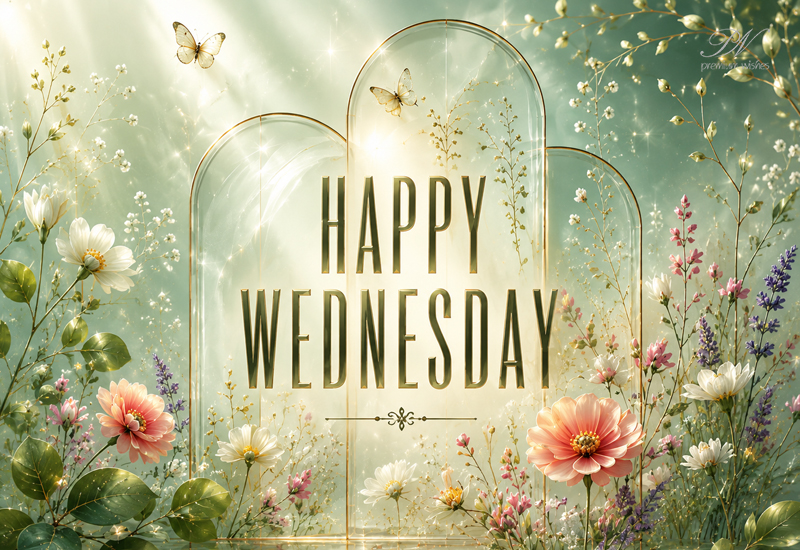 Happy Wednesday – Dreamy Floral Midweek Vibes Happy Wednesday – Dreamy Floral Midweek Vibes