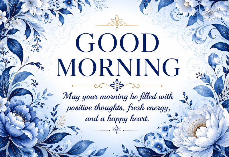 Good Morning – Filled With Positive Thoughts