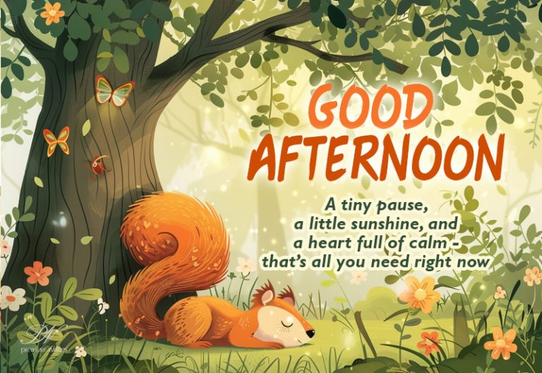 Good Afternoon Wishes