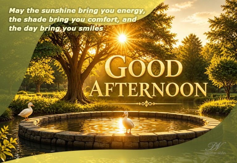 Good Afternoon Wishes