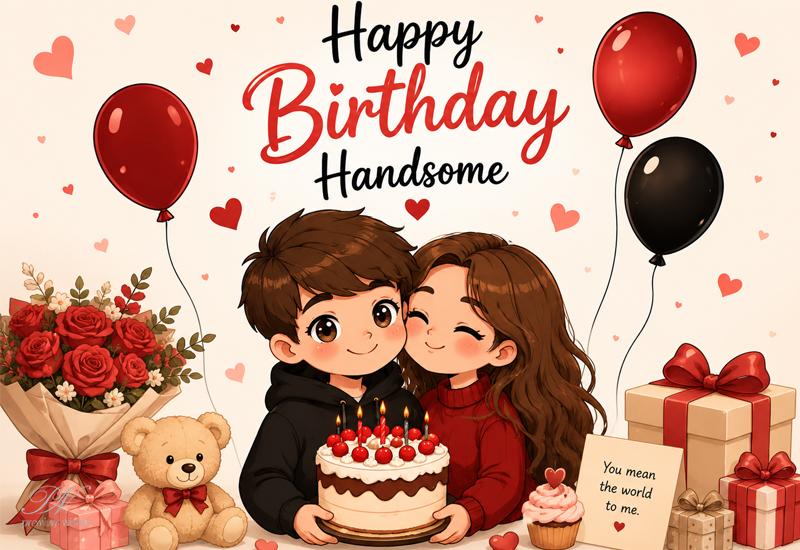 Happy Birthday Handsome – Sweet Romantic Birthday Wishes