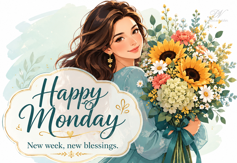Happy Monday – New Week, New Blessings