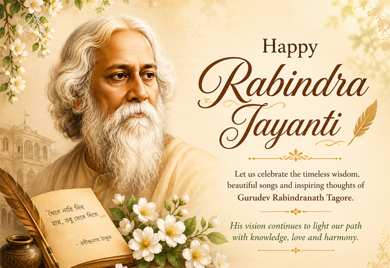 Happy Rabindra Jayanti – Tribute to Gurudev