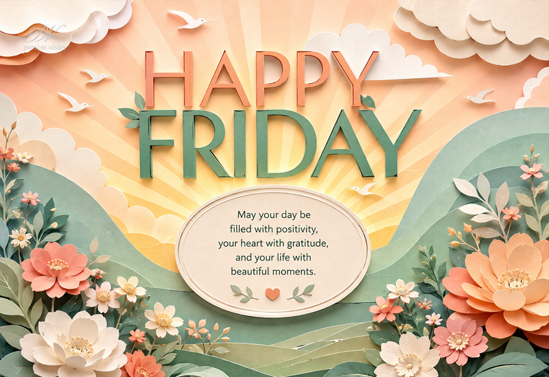 Happy Friday – Positivity, Gratitude & Beautiful Moments