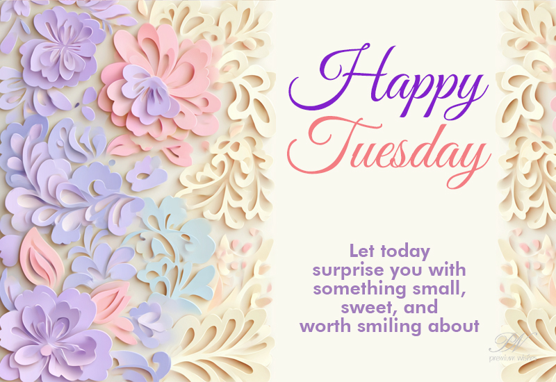 Happy Tuesday – Smile Through The Day