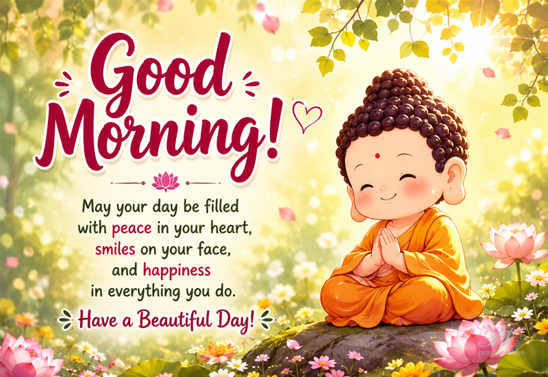 Good Morning – Peace, Smiles & Happiness