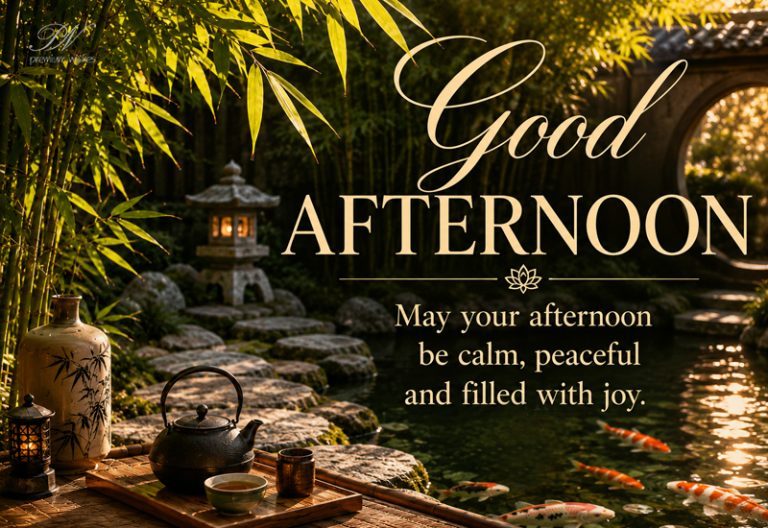 Good Afternoon Wishes