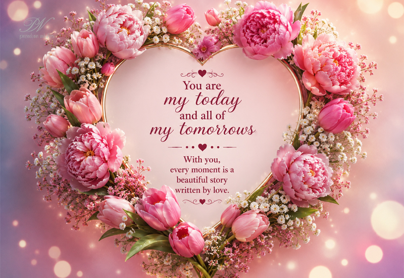 You Are My Today And All Of My Tomorrows