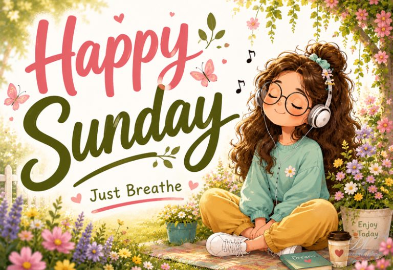 Happy Sunday – Relax, Breathe & Enjoy Today