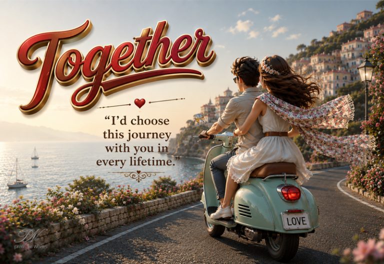 Together – I’d Choose This Journey With You Every Lifetime Together – I’d Choose This Journey With You Every Lifetime
