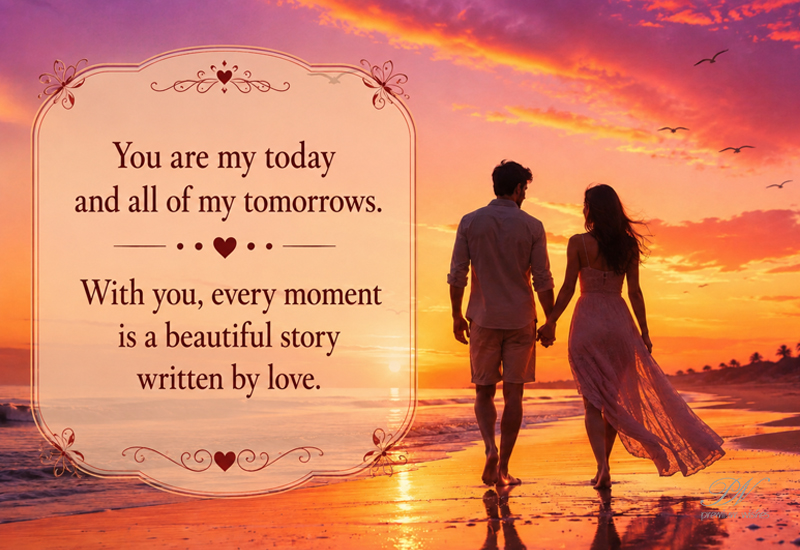 You Are My Today And All Of My Tomorrows