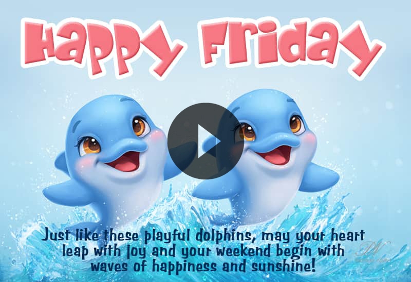 Cute Animals Happy Friday Wishes Video for a Joyful Weekend Cute Animals Happy Friday Wishes Video for a Joyful Weekend