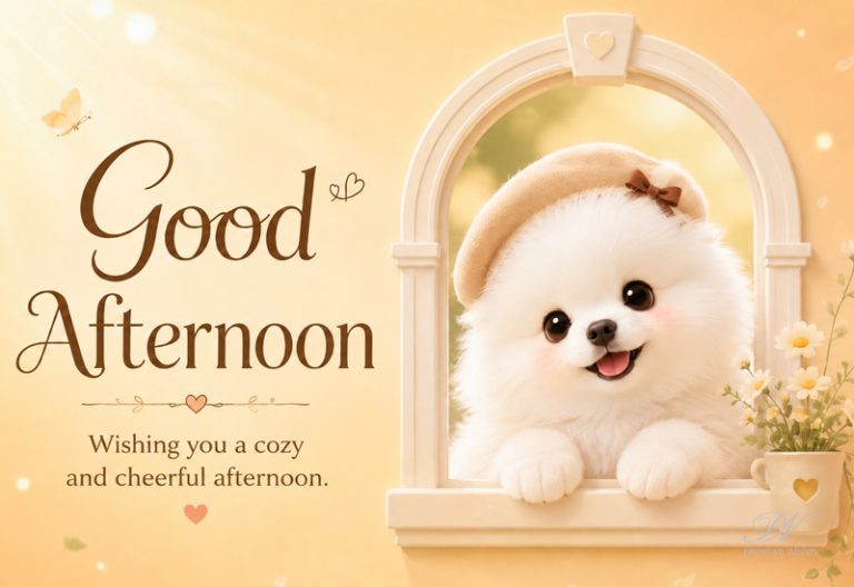 Good Afternoon Wishes