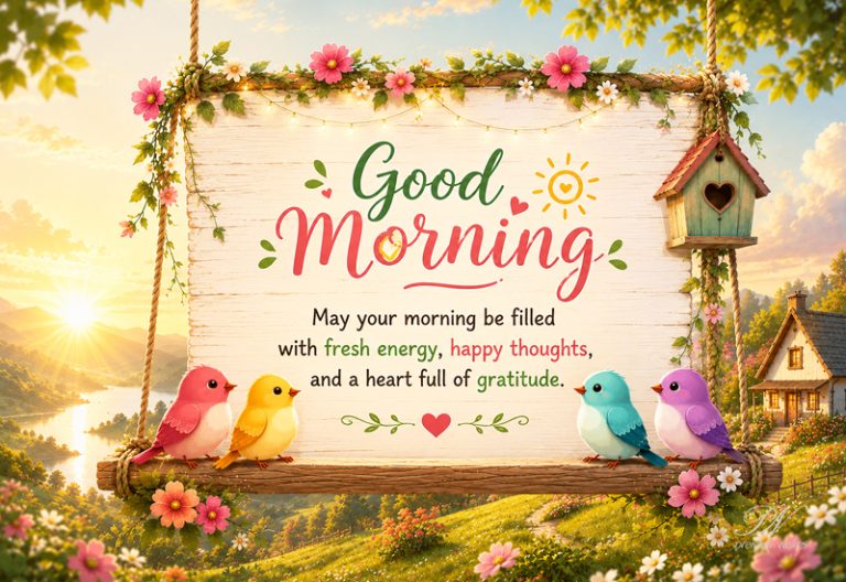 Good Morning Fresh Energy Greeting Card Good Morning Fresh Energy Greeting Card