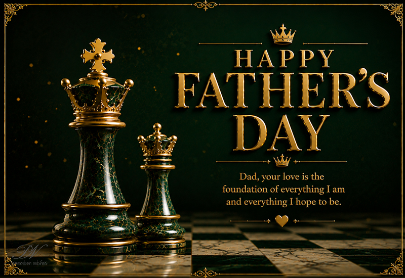 Happy Father's Day Dad Love Foundation Chess Greeting Happy Father’s Day Dad Love Foundation Chess Greeting