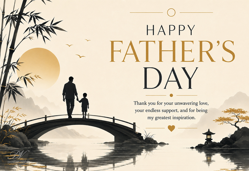 Happy Father's Day Unwavering Love Greeting Happy Father’s Day Unwavering Love Greeting