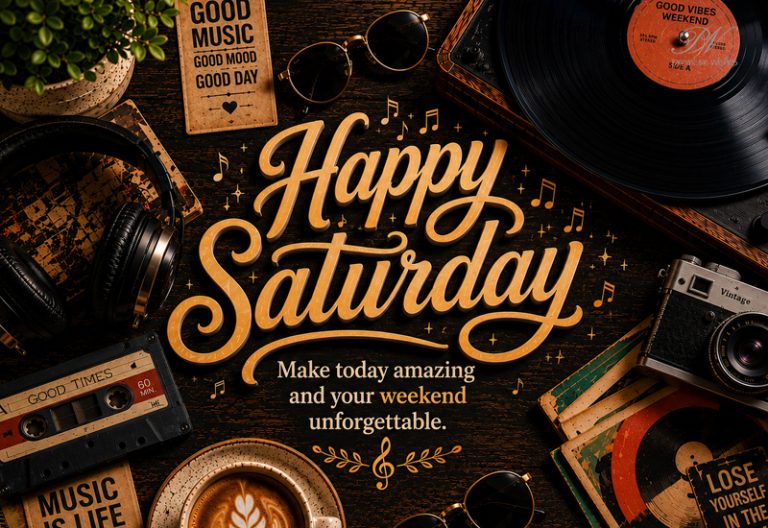 Happy Saturday Make Today Amazing Weekend Greeting
